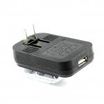 Wholesale USB Universal Battery Charger (Curve Black)